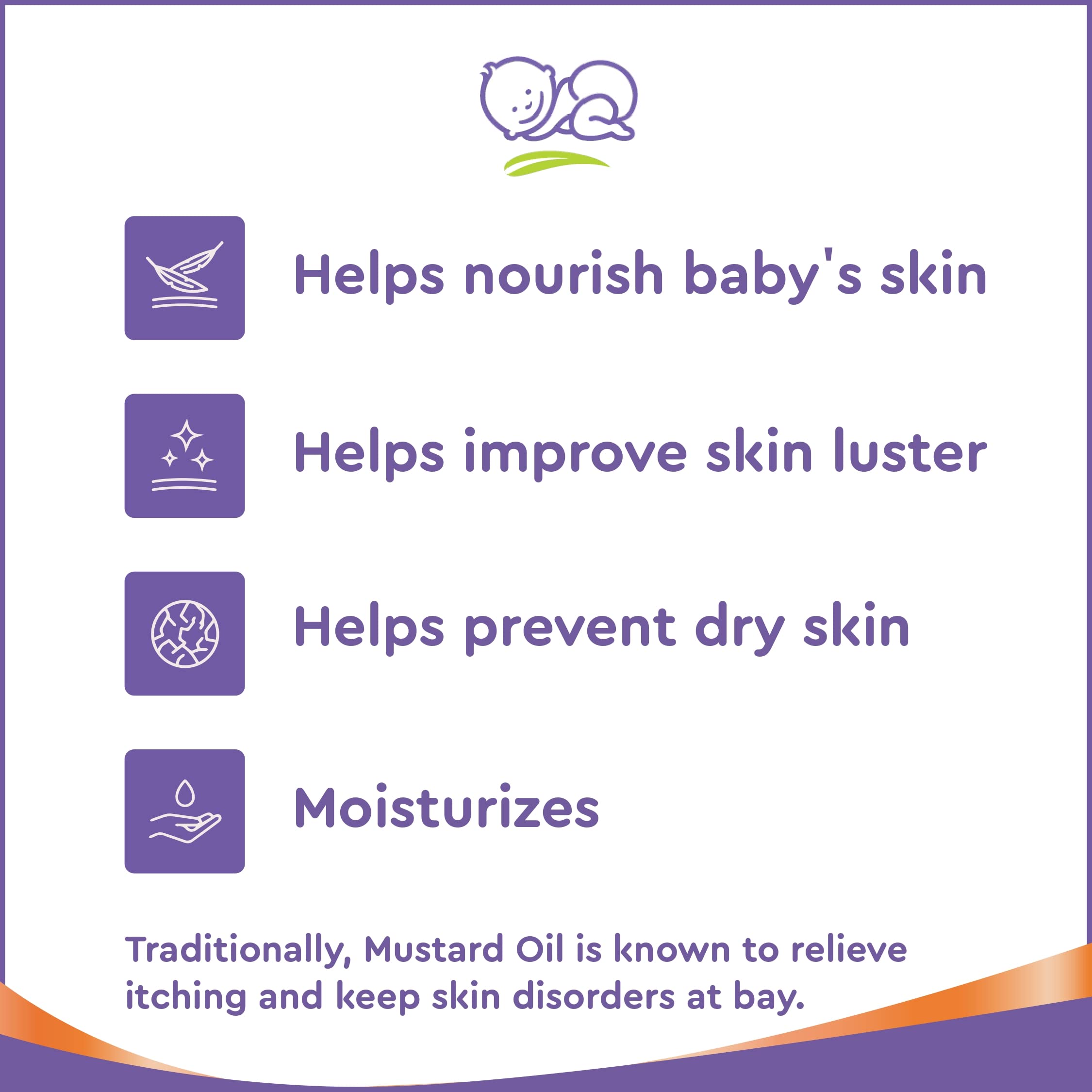 Himalaya Baby Massage Oil (Mustard) 100 ml – view 4