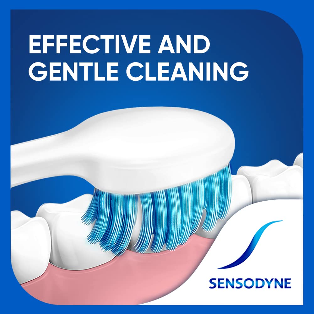 Sensodyne Sensitive Manual Toothbrush, Brush With Soft Bristles (Multi Color, for Adult) – view 3