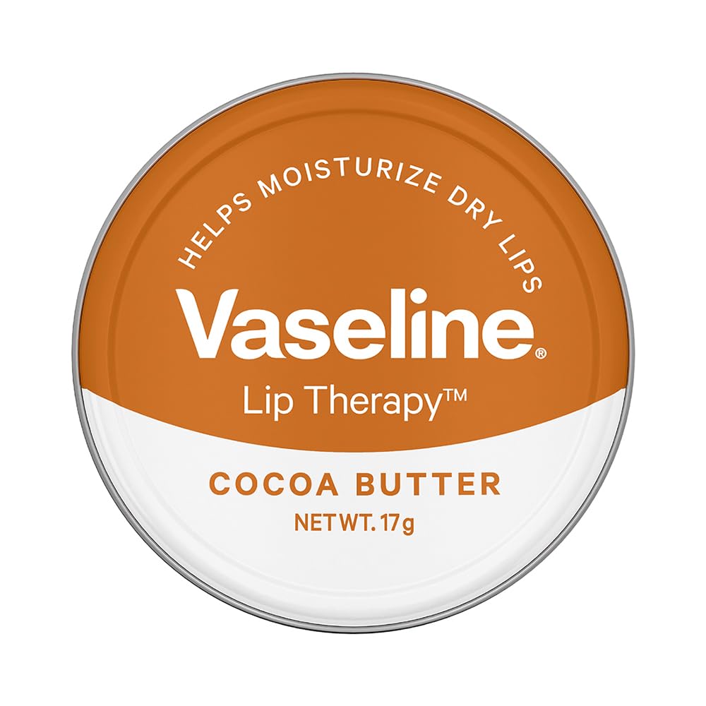 Vaseline Lip Tins Cocoa Butter, 17G ( Clear )