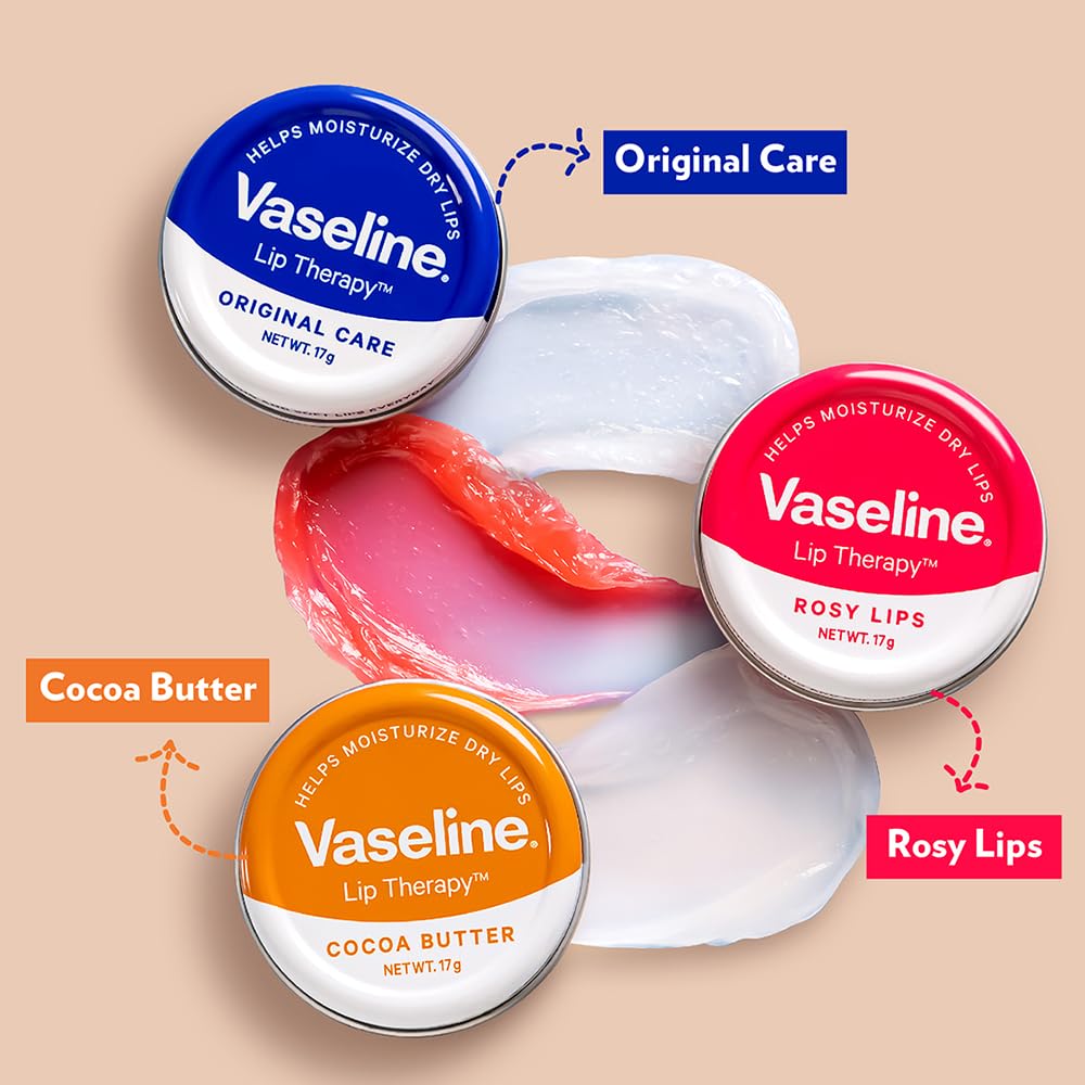 Vaseline Lip Tins Cocoa Butter, 17G ( Clear ) – view 8