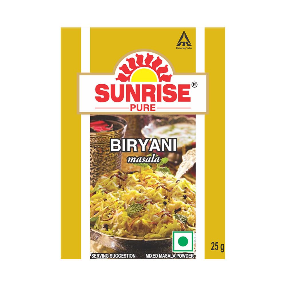 Sunrise Pure biryani masala spice powder retail box 50 g