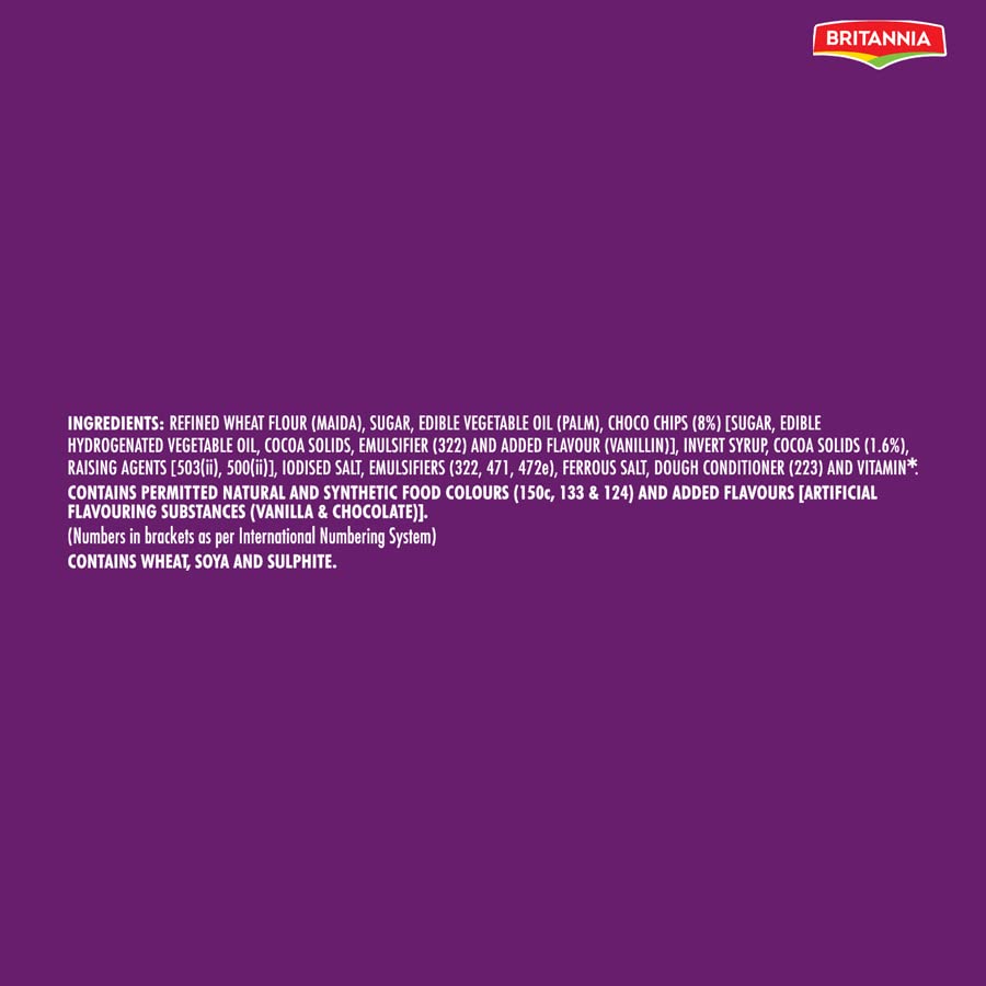 Britannia Tiger Krunch Chocochips Cookies, 63gm – view 5
