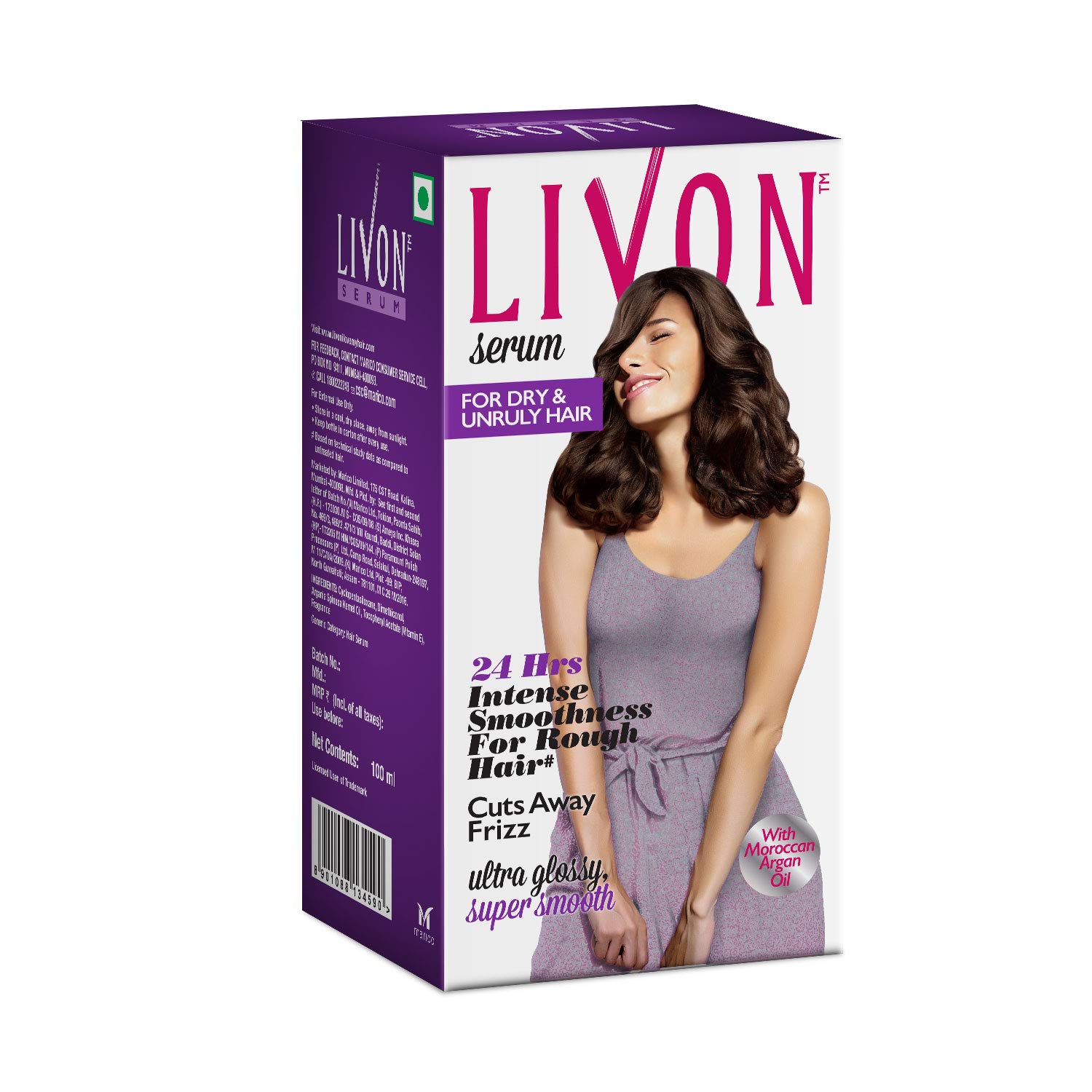Livon Serum, 100Ml (Pack Of 2) And Serum For Rough & Dry Hair, 100 Ml – view 5