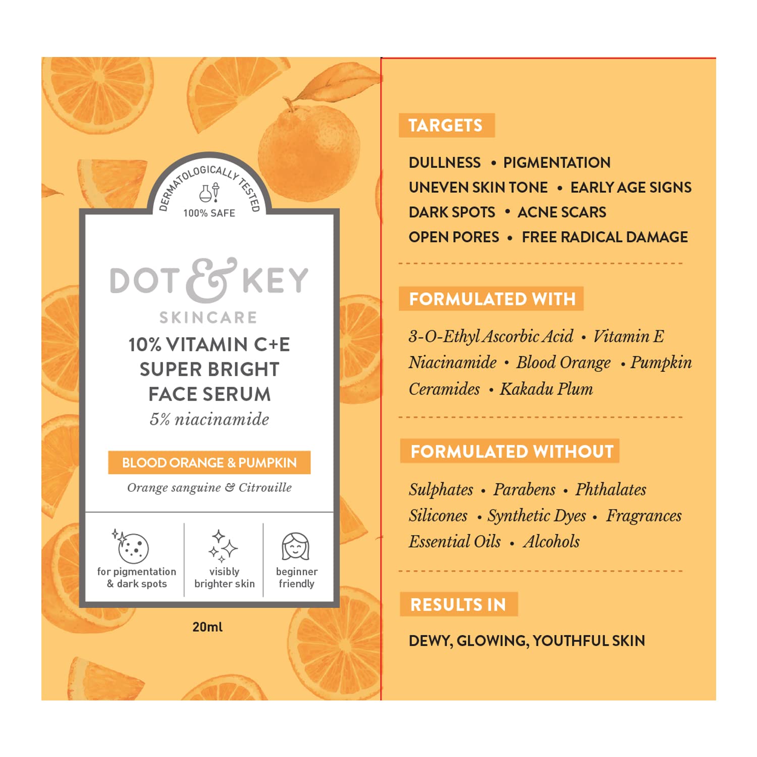DOT & KEY Dot&Key 10% Vitamin C + E,5% Niacinamide Serum – view 8