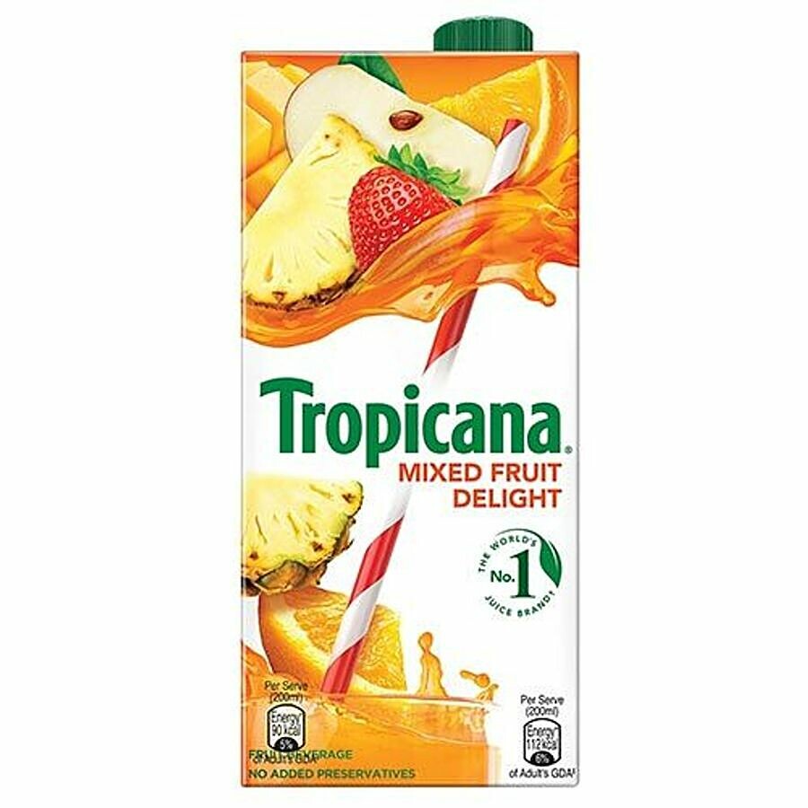 Tropicana Fruit Juice - Delight, Mixed Fruit 1 L – view 2