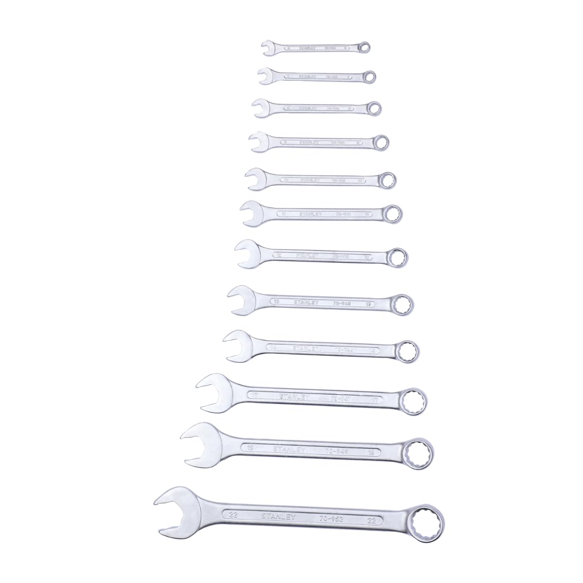 STANLEY 70-964E Combination Spanner Set With Maxi-Drive System (12-Pieces), Chrome-Vanadium Steel – view 7