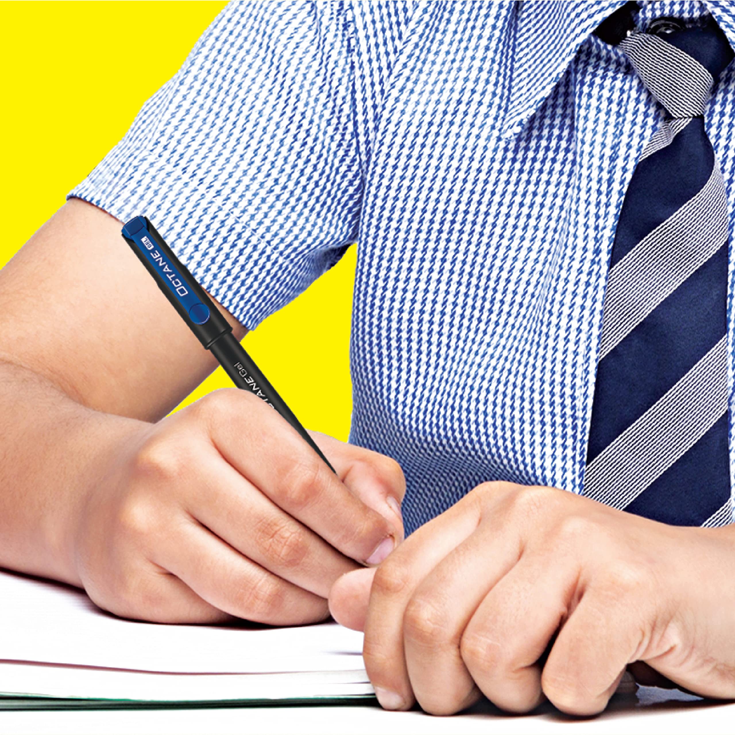 Classmate Octane- Blue Gel Pens (Pack of 10) – view 5