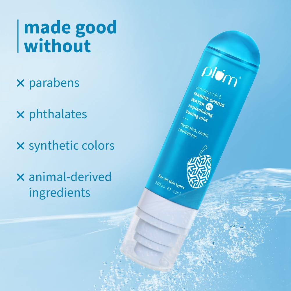 Plum 1% Marine Spring Water Replenishing Toning Mist Spray with Amino Acids – view 6
