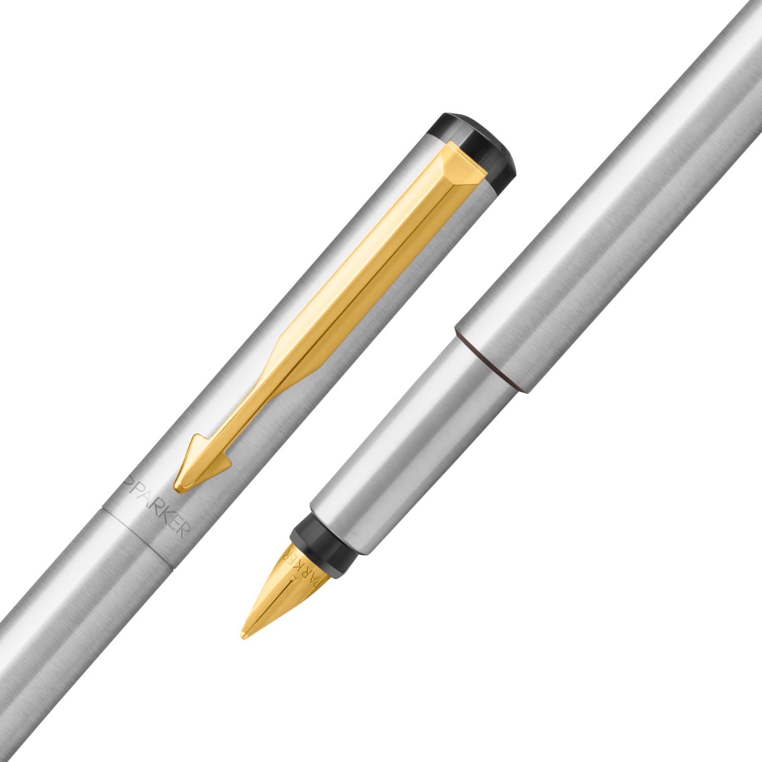 Parker Vector Stainless Steel GT Fountain Pen – view 4