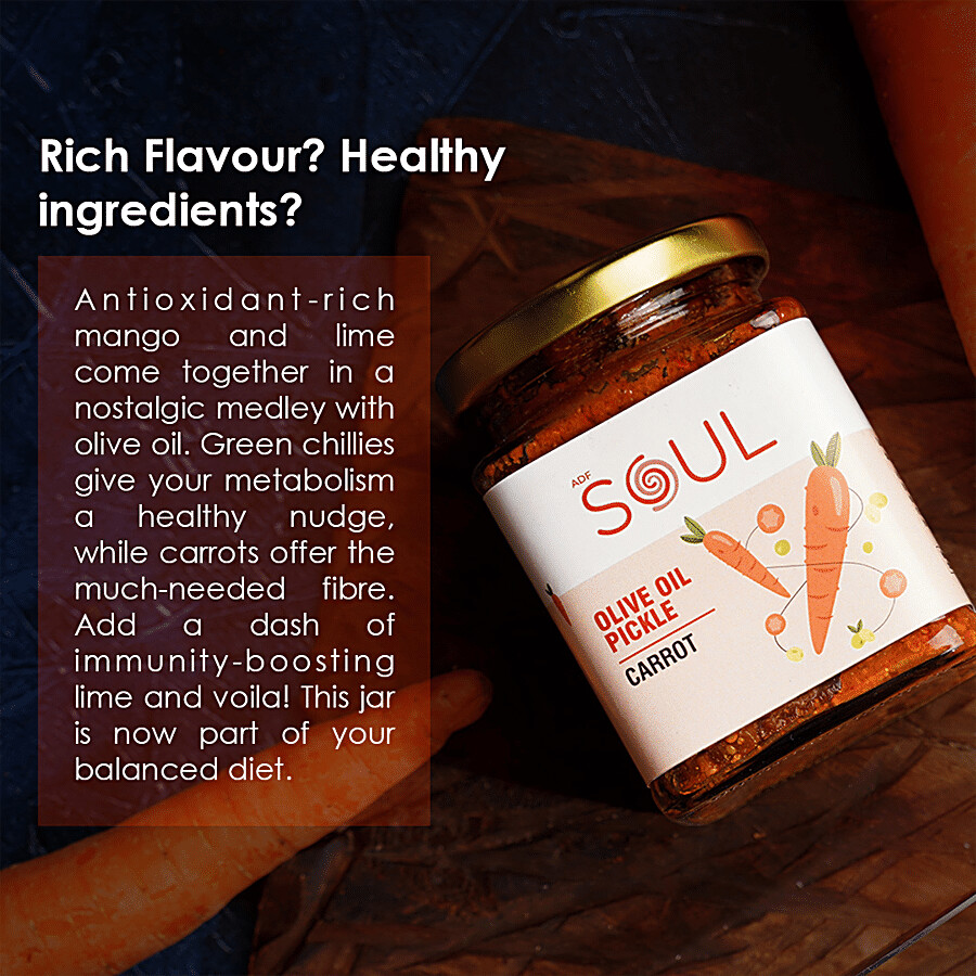 ADF Soul Olive Oil Pickle - Carrot 265 g – view 5