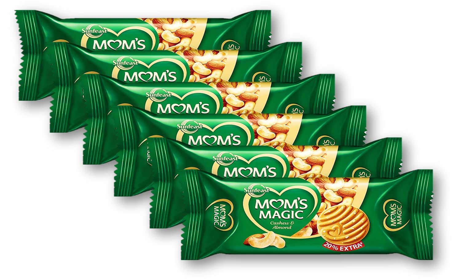 Sunfeast Mom's Magic cashew and almond cookies pack