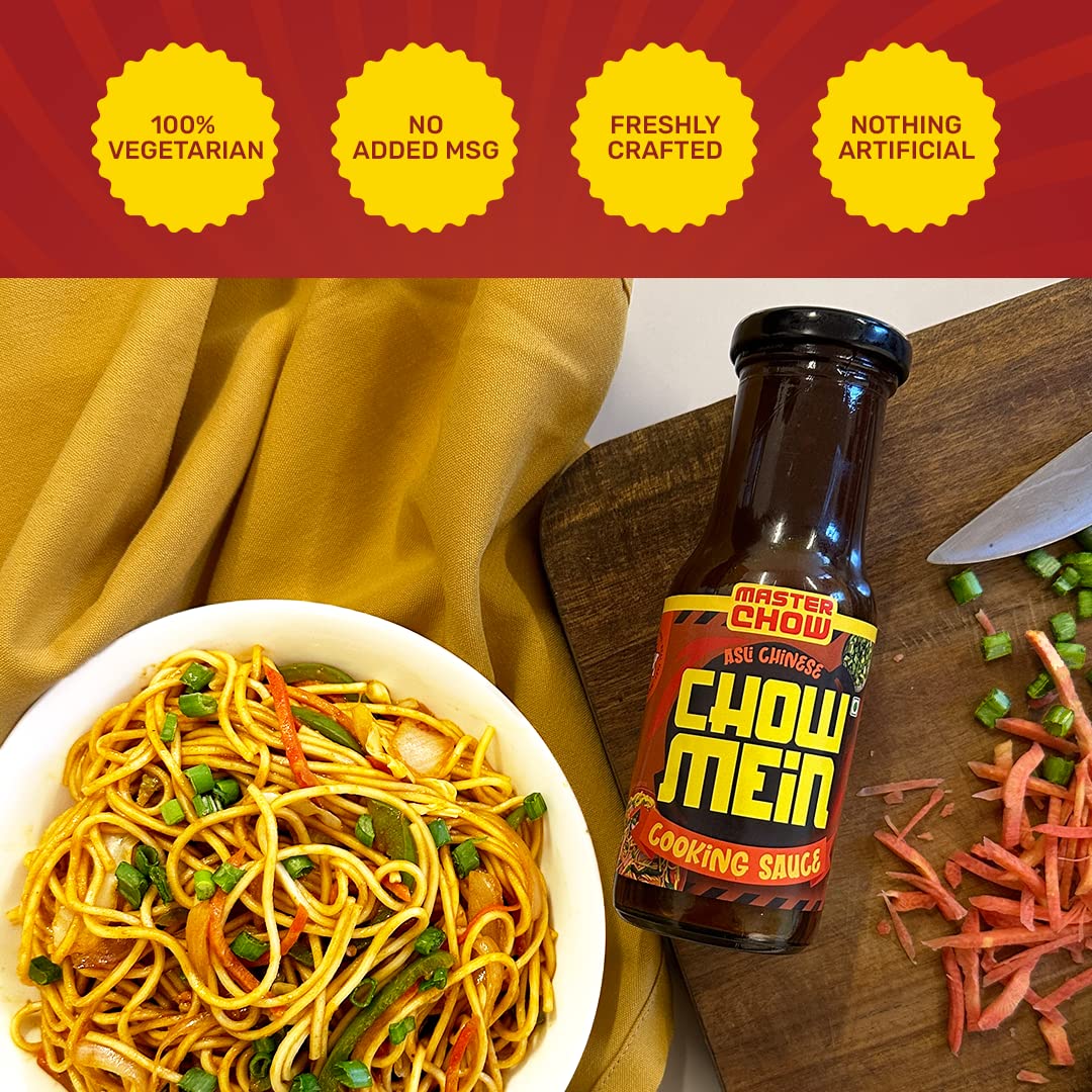 MasterChow Chowmein Noodle Pack: Indo-Chinese Chowmein Sauce with Hakka Noodles – view 5
