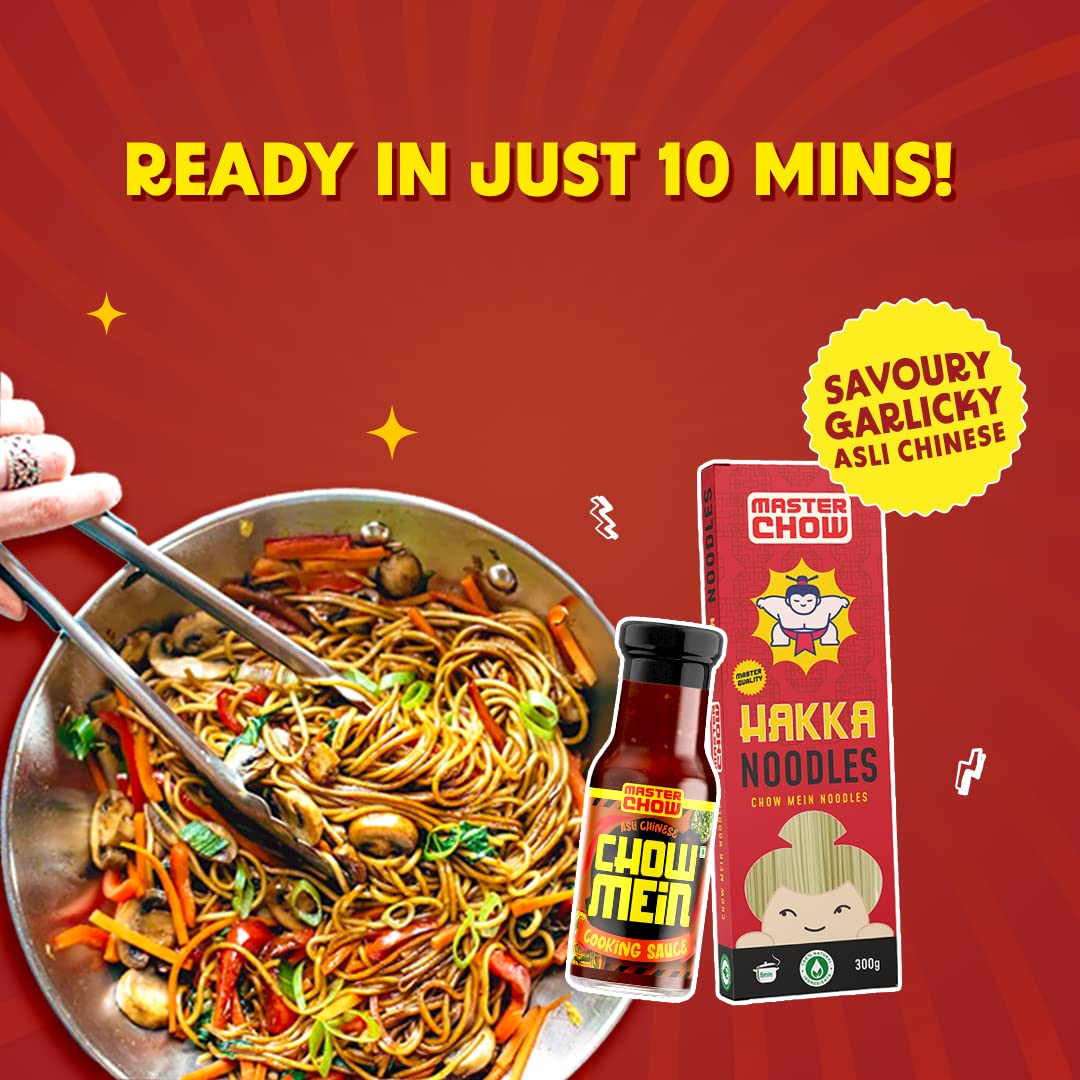 MasterChow Chowmein Noodle Pack: Indo-Chinese Chowmein Sauce with Hakka Noodles – view 6