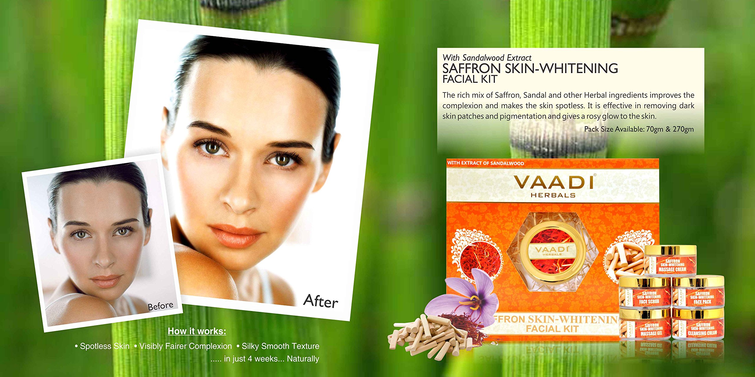 Vaadi Herbals Lemongrass Anti Pigmentation Face Pack, 70g – view 5
