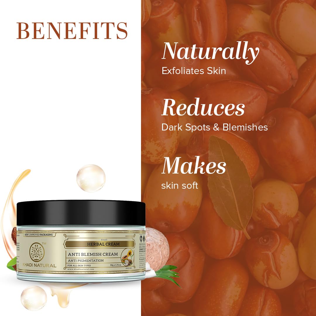 Khadi Natural Anti Blemish Cream, 50g – view 2