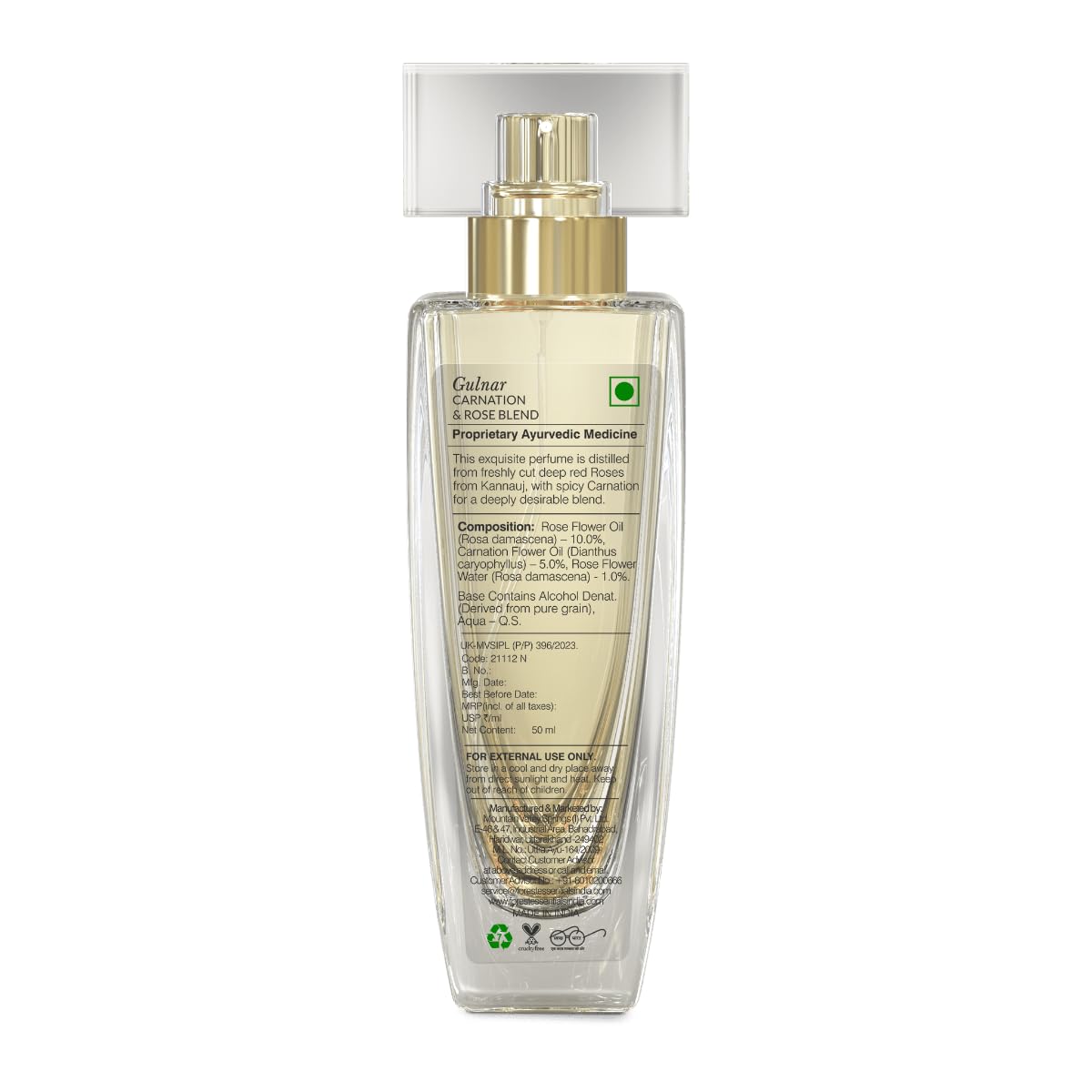 Forest Essentials Intense Perfume Gulnar – view 3