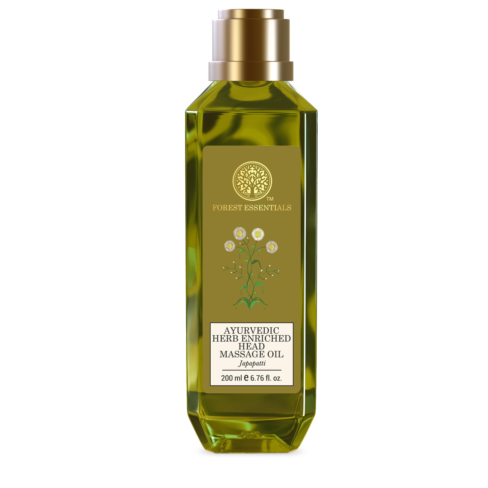 Forest Essentials Ayurvedic Herb Enriched Head Massage Oil Japapatti & Forest Essentials Hair Cleanser Amla, Honey & Forest Essentials Hair Cleanser Japapatti & Brahmi – view 2