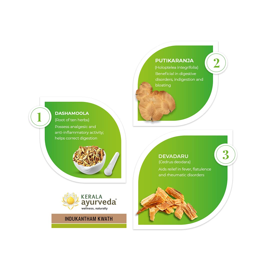 Kerala Ayurveda Indukantham Kwath 200 Ml – view 5