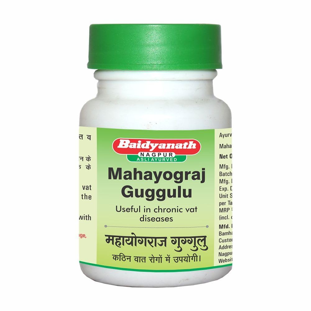 Baidyanath Mahayograj Guggulu tablet bottle pack hero image