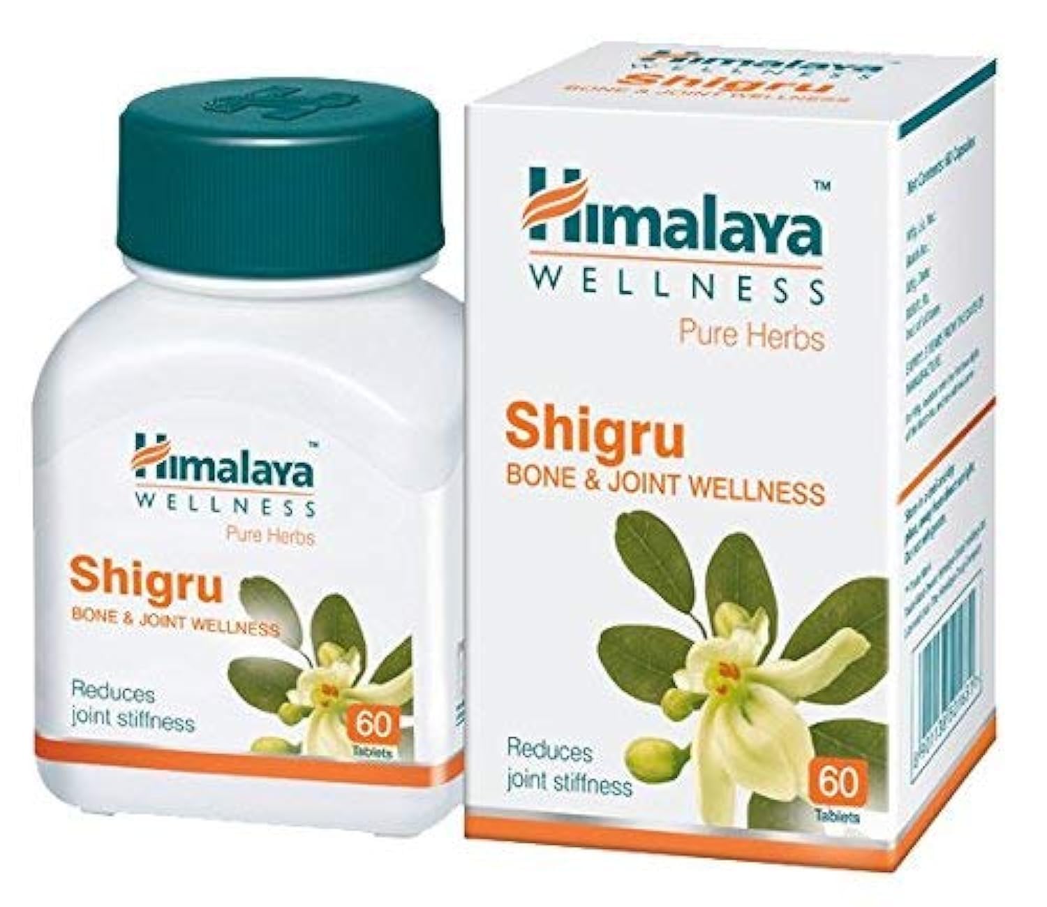 Pack of five Himalaya Wellness Shigru tablets for bone health