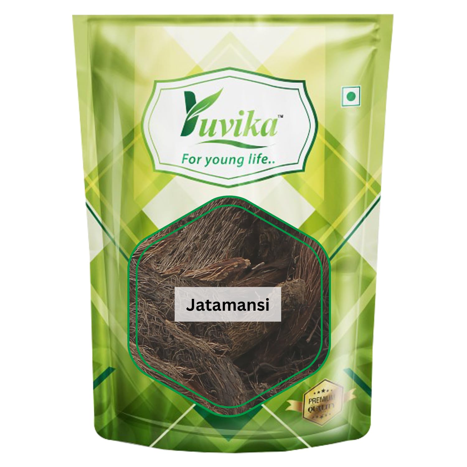 Pack of Yuvika whole Jatamansi 100 grams in bag