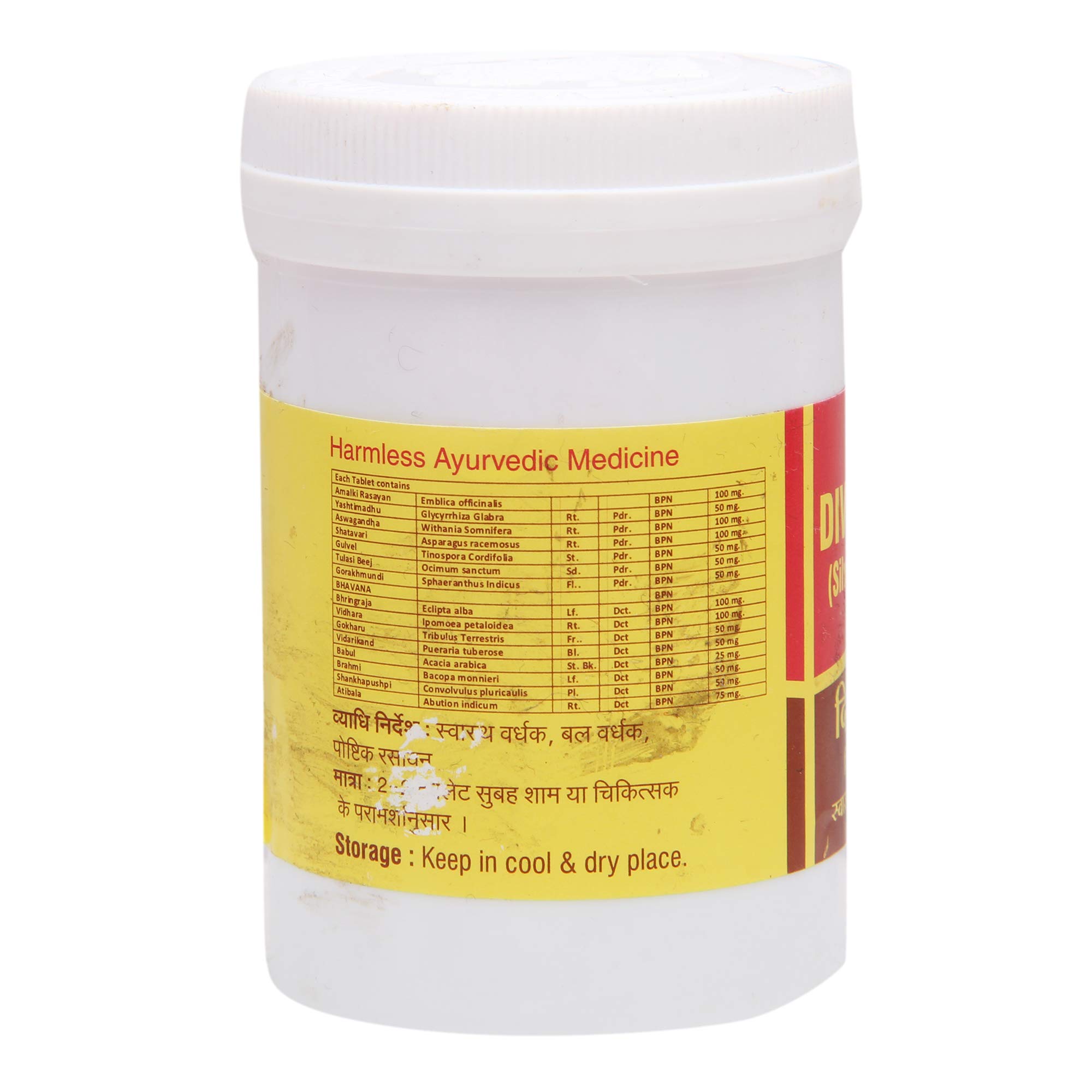 Vyas Divya Rasayan - 100 Tablets – view 2
