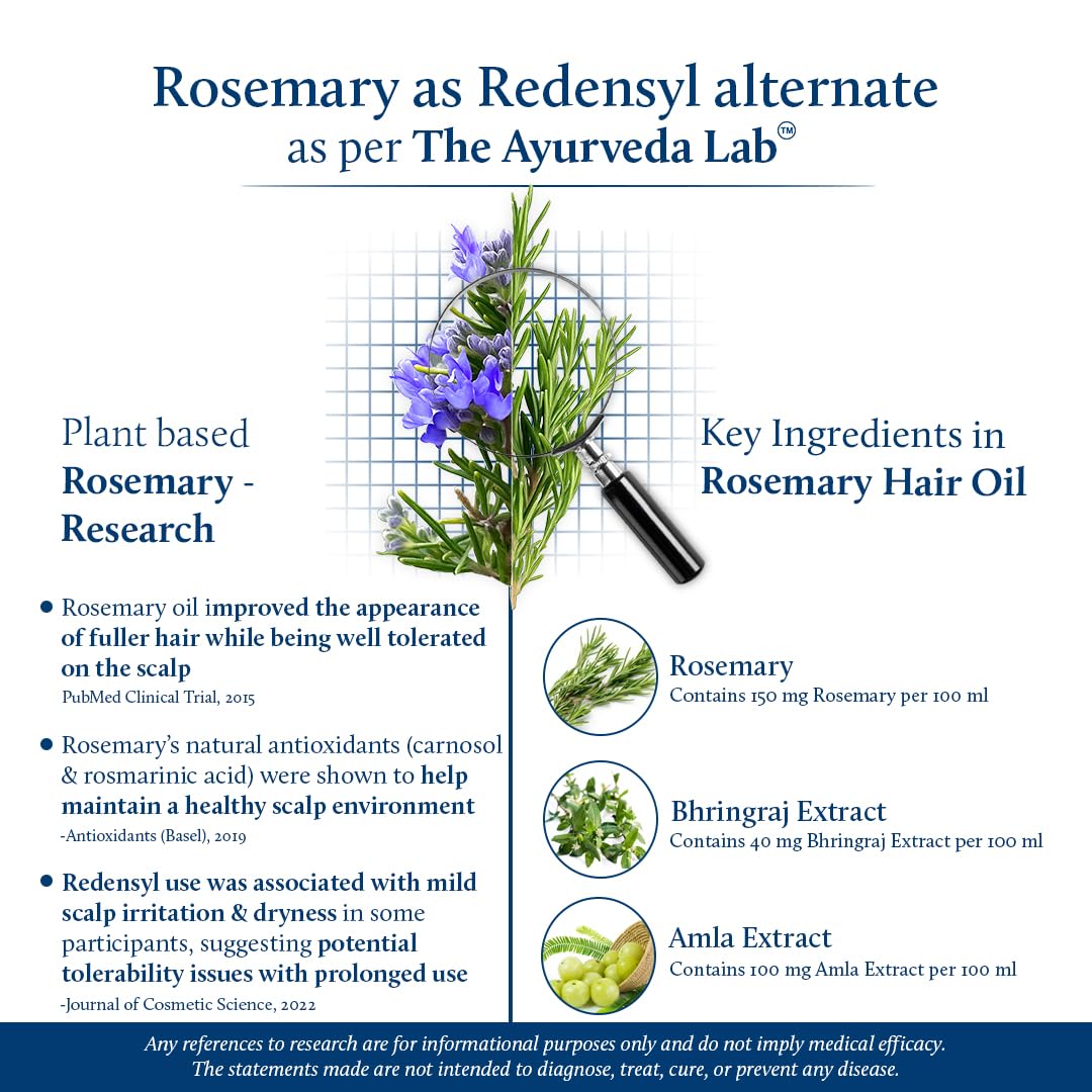 Blue Nectar Rosemary Hair Oil for Hair Growth – view 4