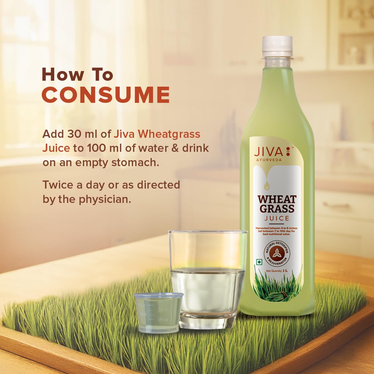 Jiva Wheatgrass Juice – view 5