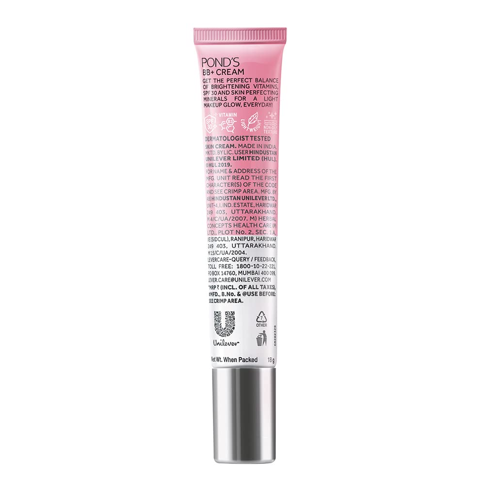 POND'S BB+ Cream, Instant Spot Coverage + Light Make-up Glow, Ivory 18g – view 2