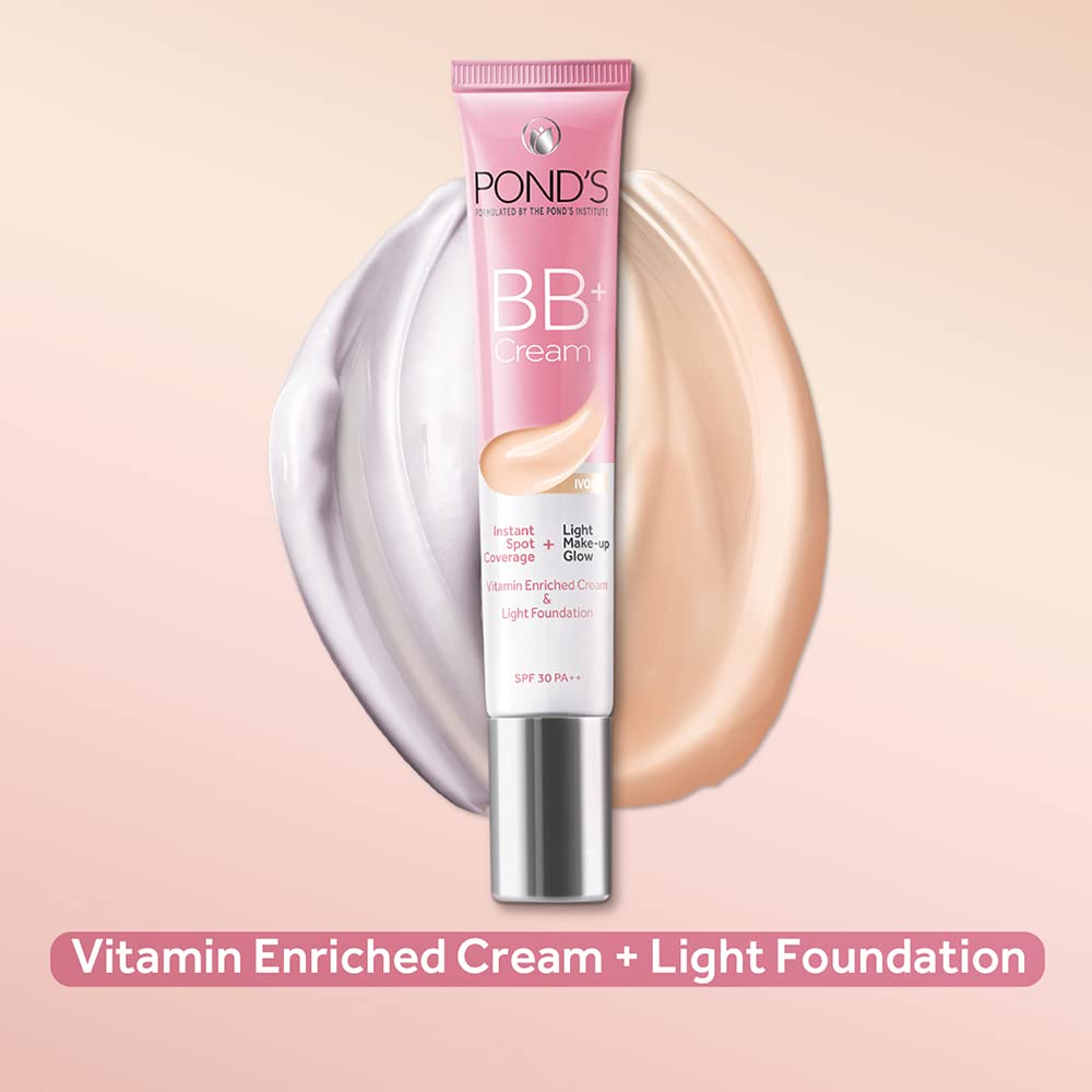 POND'S BB+ Cream, Instant Spot Coverage + Light Make-up Glow, Ivory 18g – view 5