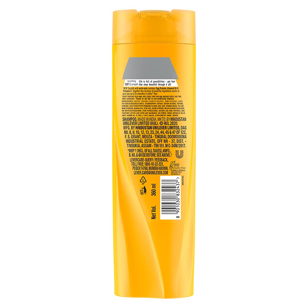 Sunsilk Nourishing Soft & Smooth Shampoo 360 ml – view 2