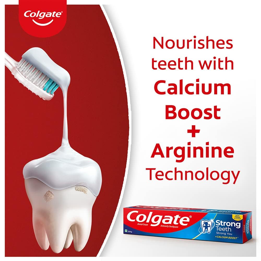 Silverspotindia Colgate Strong Teeth, 500g, India – view 4