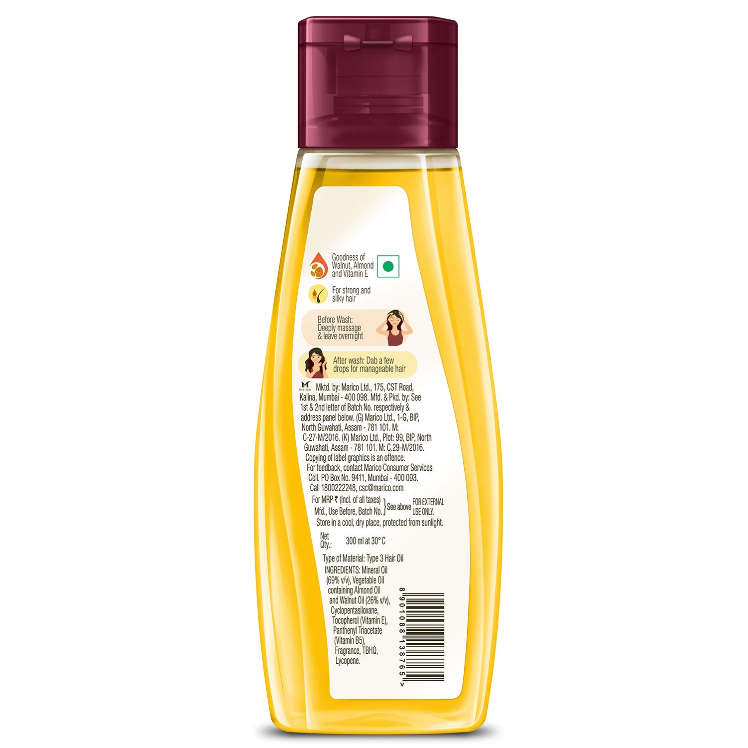 Hair & Care Dry Fruit Oil with Walnuts, Almonds & Vitamin E – view 7