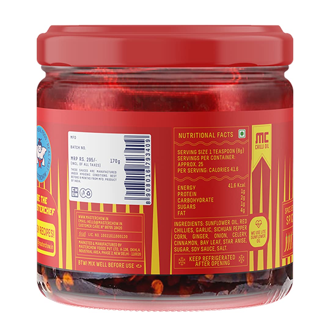 MasterChow Sichuan Chilli Oil (170 GMS) New Launch – view 2