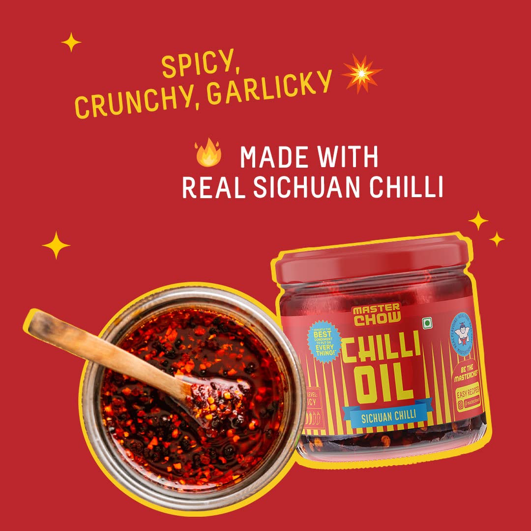 MasterChow Sichuan Chilli Oil (170 GMS) New Launch – view 3