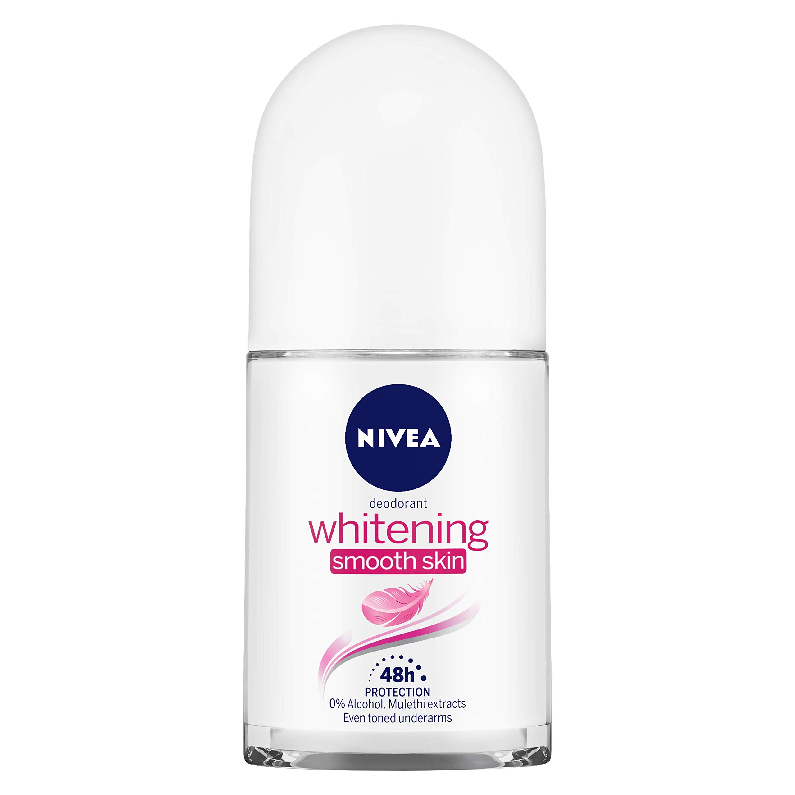 Nivea Deodorant Roll On, Whitening Smooth Skin For Women, 50ml & Sun, Moisturising Lotion, SPF 30, 125ml – view 2
