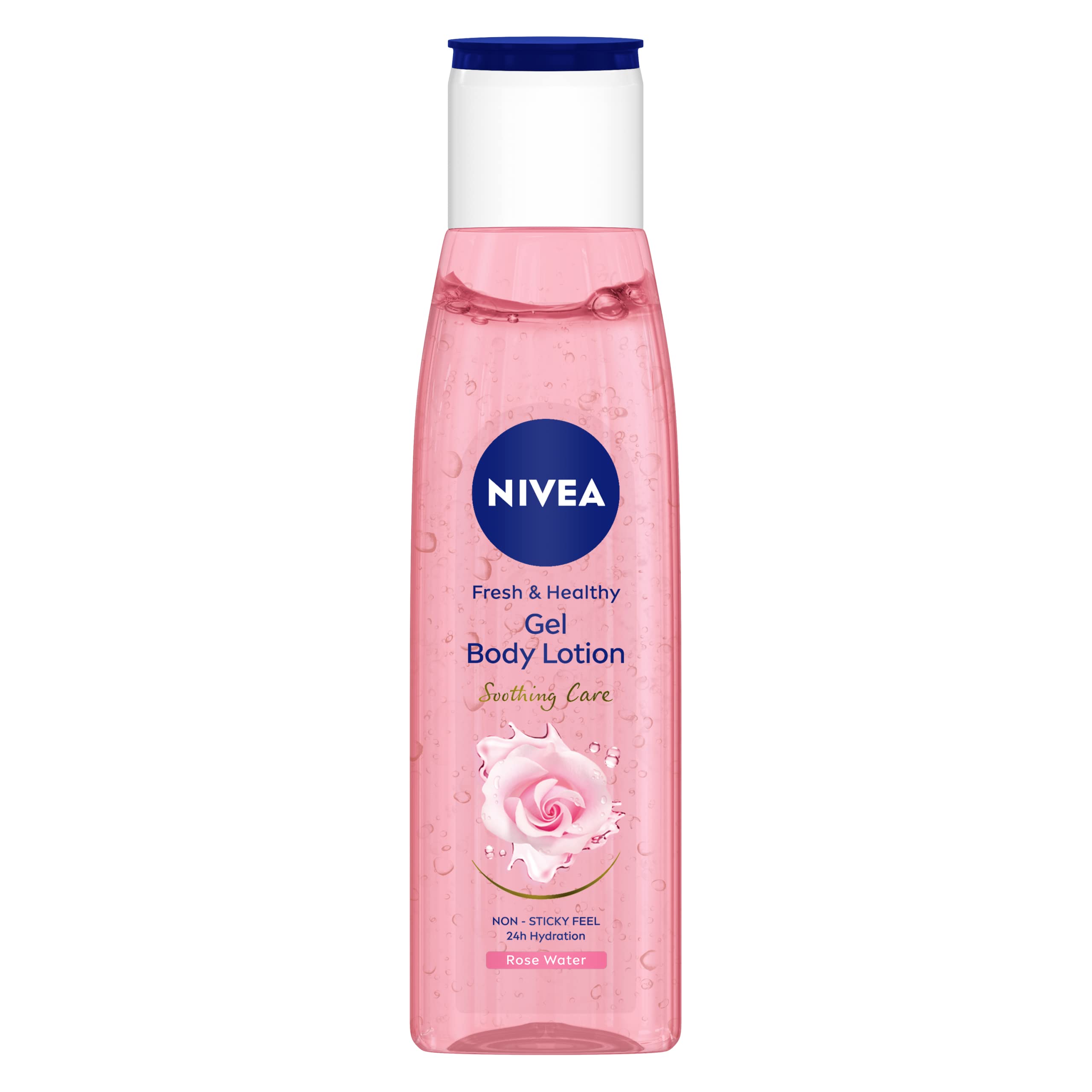 NIVEA rose body lotion 75 ml packaging and bottle