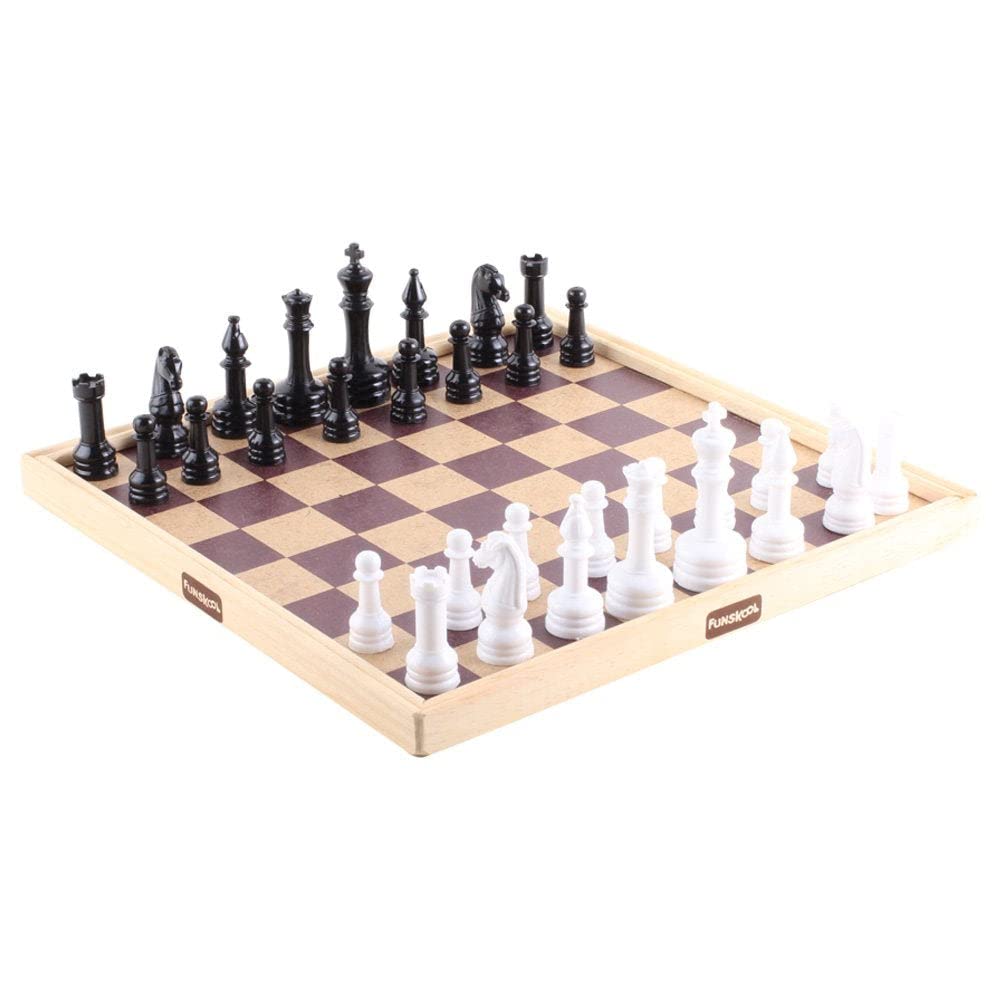 Funskool Games, Chess Classic, War and Strategy Game, Chess Set With Wooden Finish, for kids, Adults and Family, 2 Players, Ages 7 and Above – view 2
