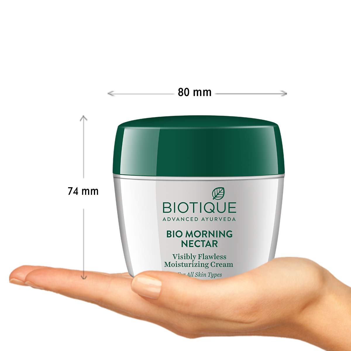 Biotique Bio Morning Nectar Visibly Flawless Moisturizing Cream, 175g – view 4