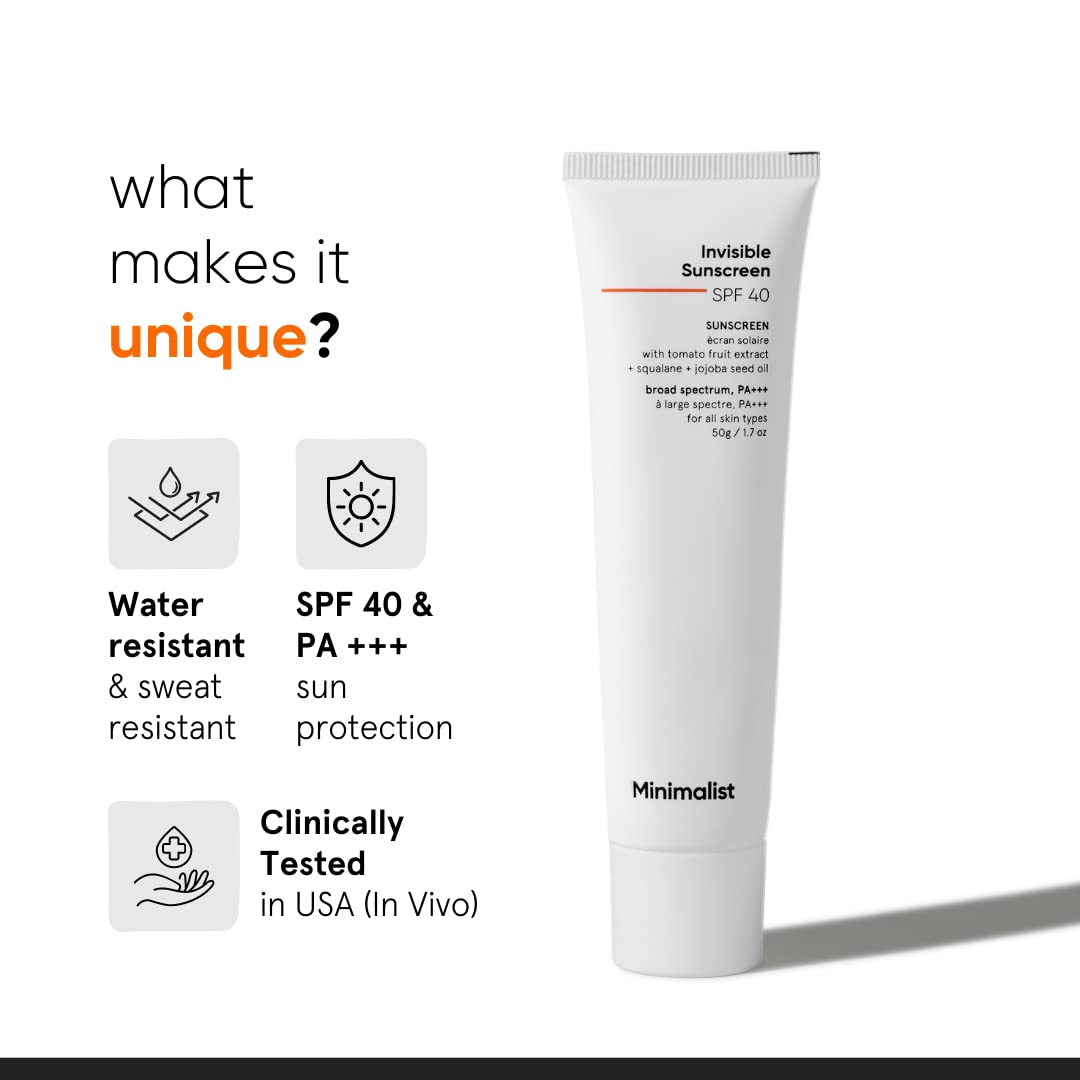 Minimalist Invisible Sunscreen for Oily Skin – view 2