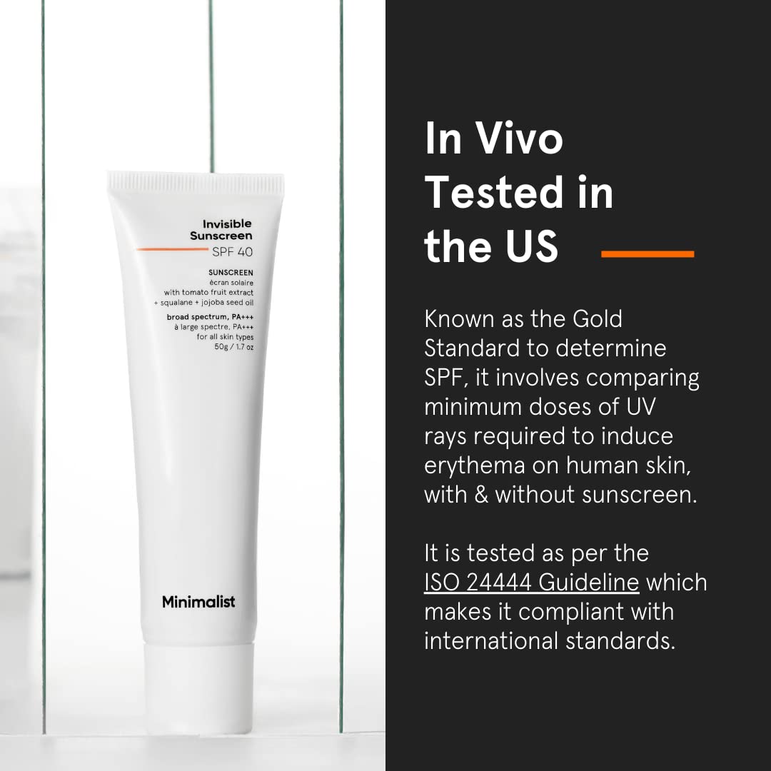 Minimalist Invisible Sunscreen for Oily Skin – view 3
