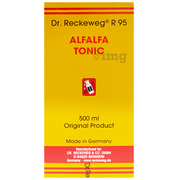 Dr Reckeweg - Alfalfa Tonic Liquid General Wellness - 500ml – view 1