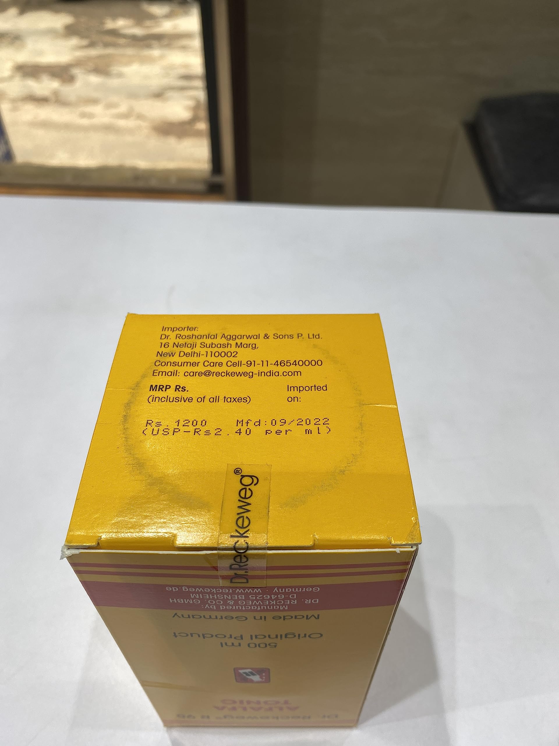 Dr Reckeweg - Alfalfa Tonic Liquid General Wellness - 500ml – view 2