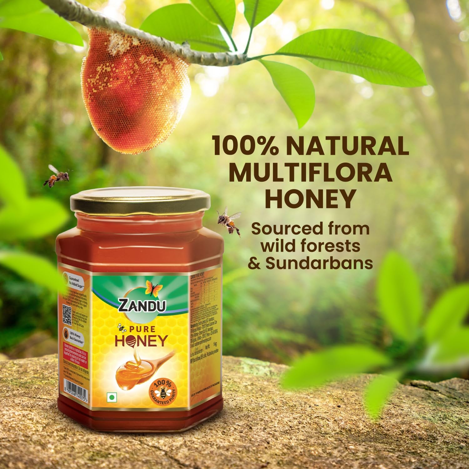 Zandu Pure Honey – view 2