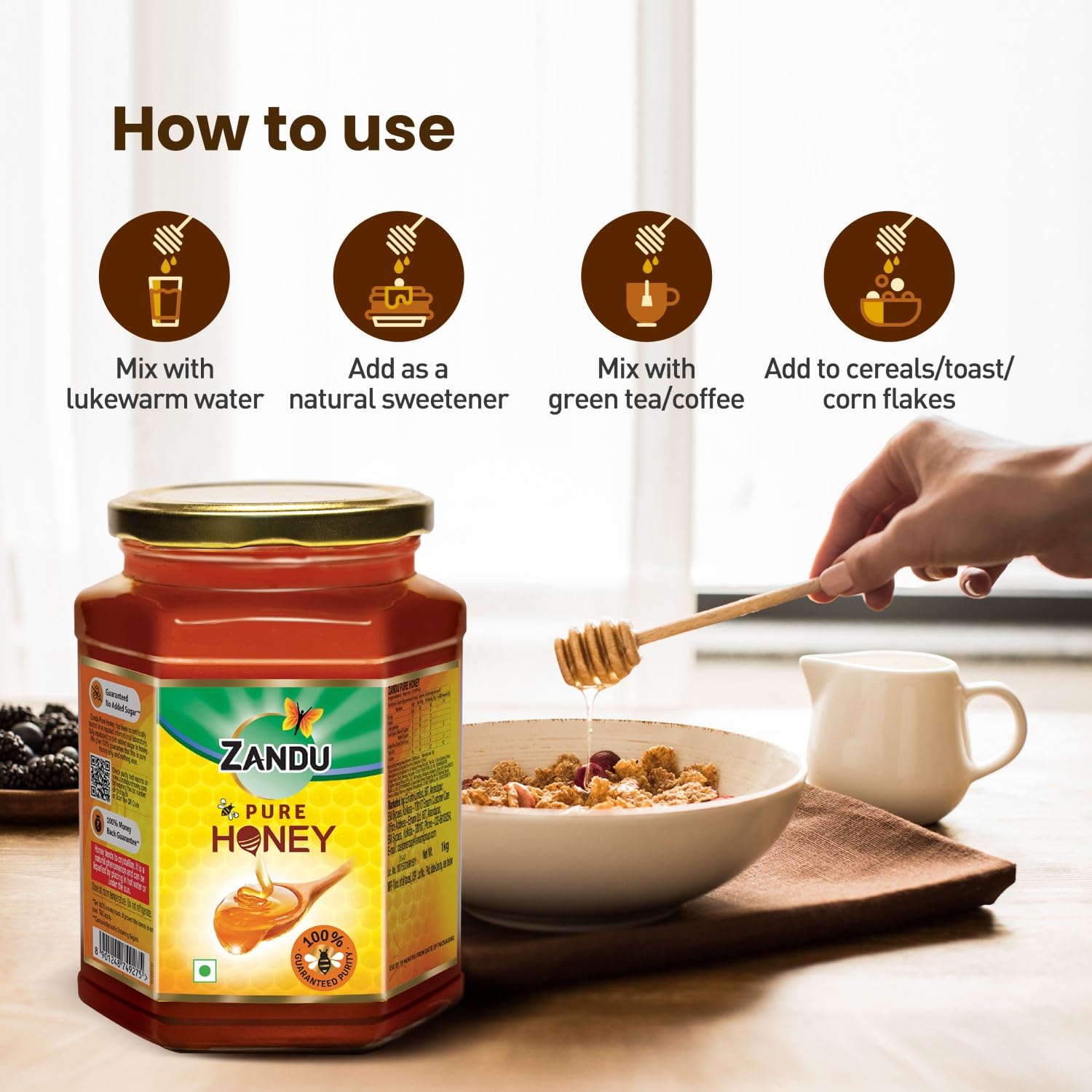 Zandu Pure Honey – view 5