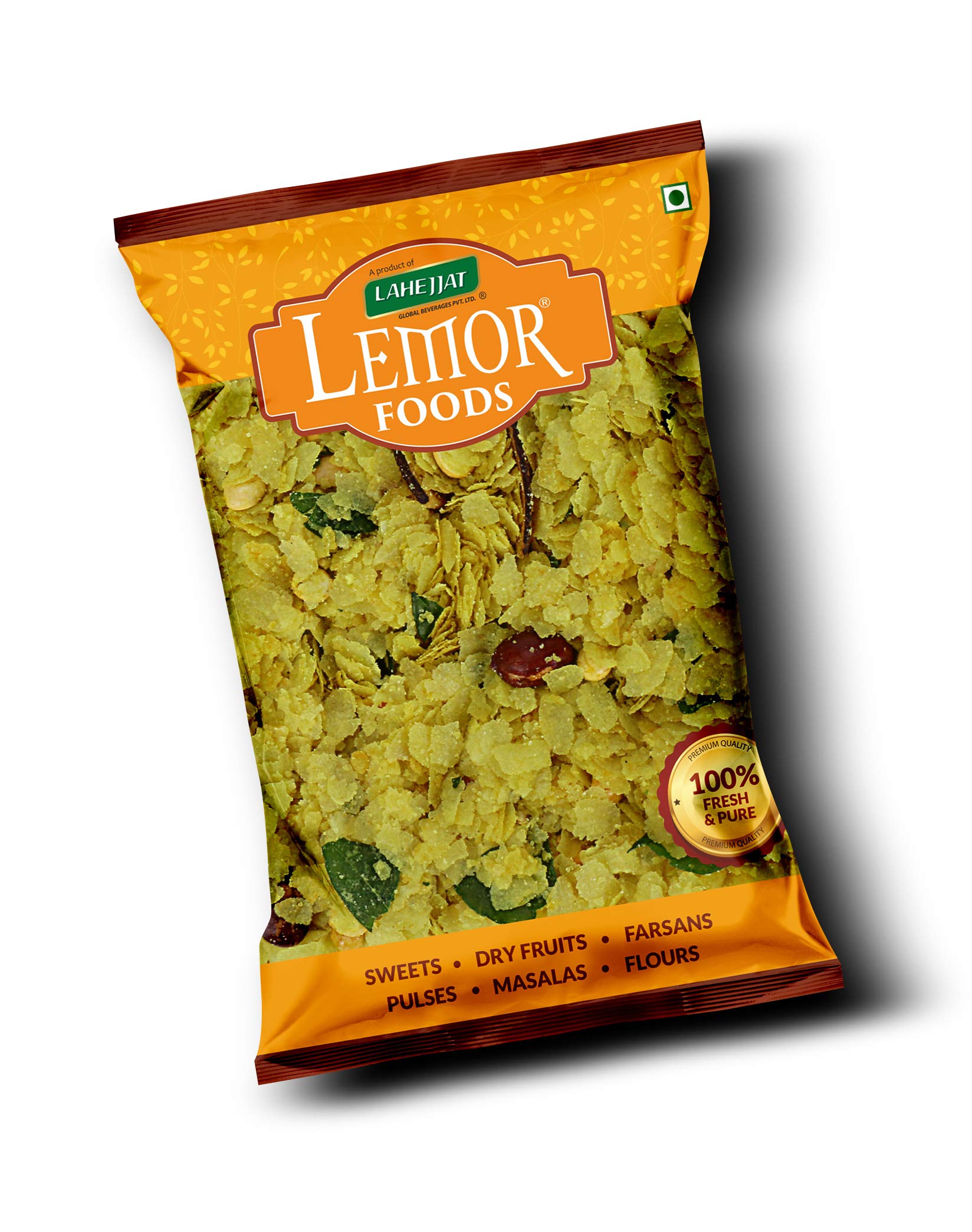 LEMOR Special Nylon Chivda Paper Poha Mixture (400 g, 2 Packs of 200g) – view 3