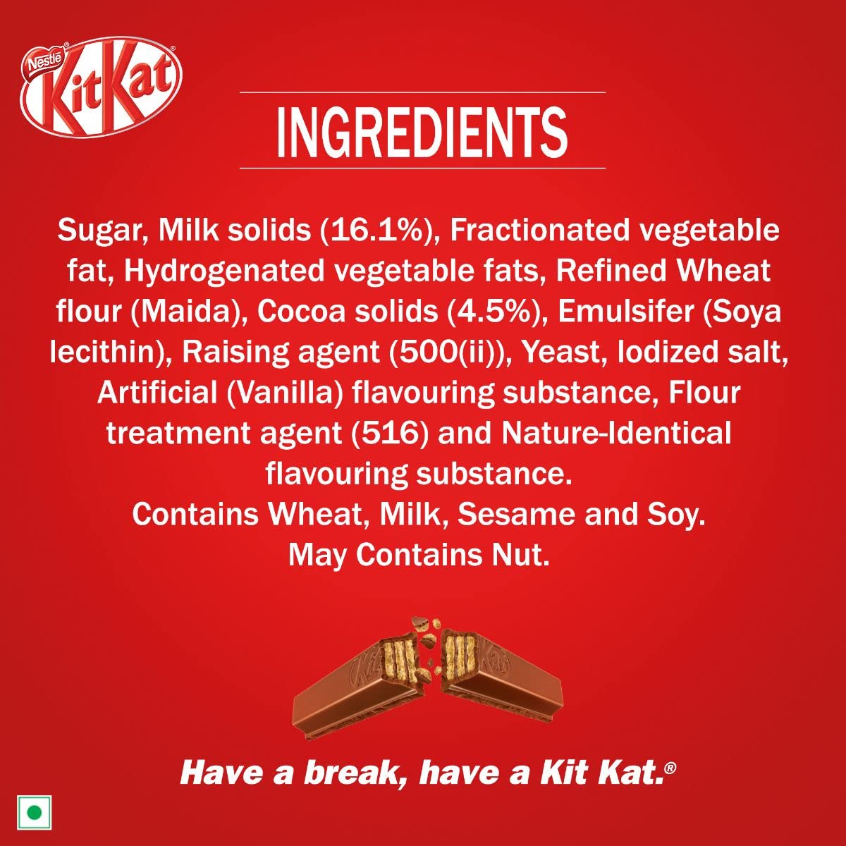 NESTLE KITKAT, 2 Finger Wafer Bar – view 4
