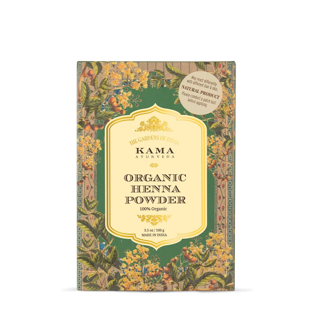 Kama Ayurveda Organic Hair Color Kit, Hair Color, Henna Powder and Indigo Powder, 200g - Multicolor (Pack of 1 each) – view 7