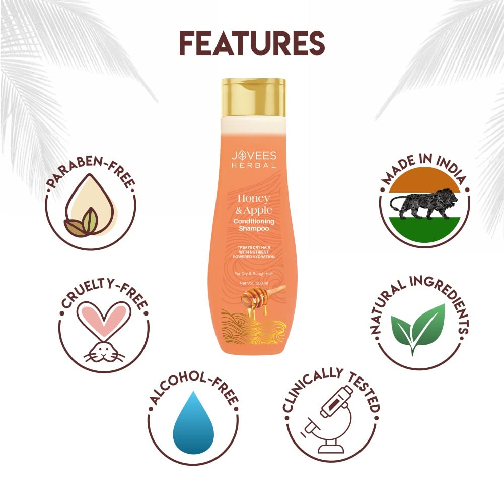 Jovees Herbal Honey & Apple Conditioning Shampoo – view 4