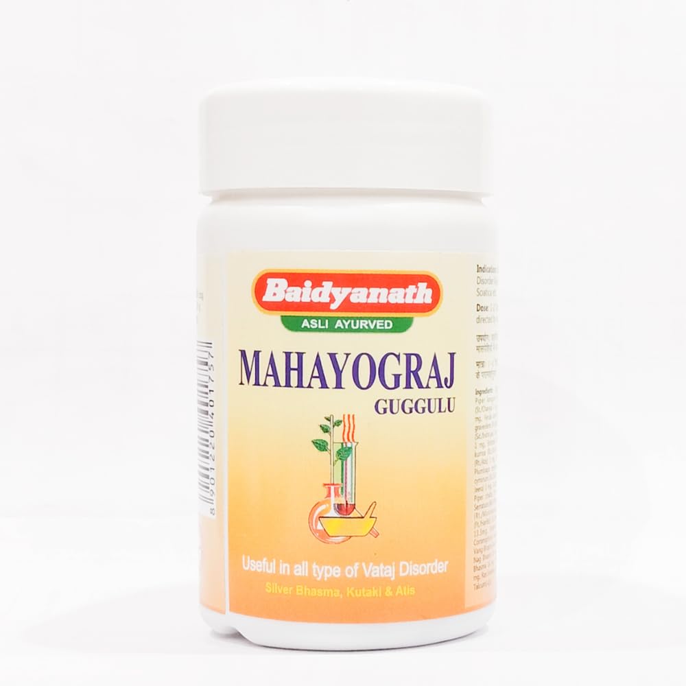 Baidyanath Jhansi Mahayograj Guggulu 80 Tab – view 3